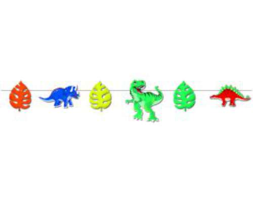 Dinosaur Party Bunting - Click Image to Close